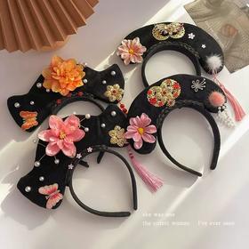 宫廷风宫廷风发箍成人甄嬛传贵妃娘娘贵人头汉服配饰洗脸发捆头箍