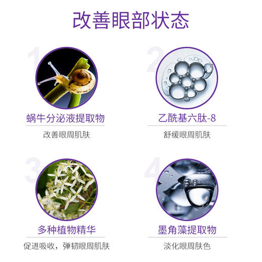天使羽翼眼霜淡化干纹细纹提拉紧致眼周肌肤 商品图3