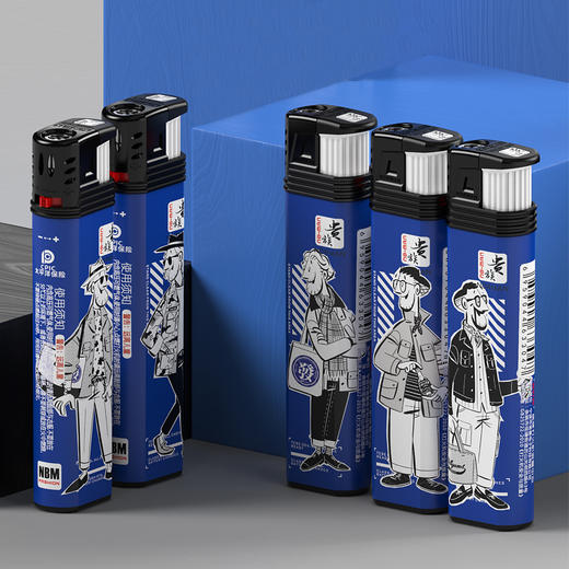 贵族X33防风防爆打火机克莱因蓝 商品图2