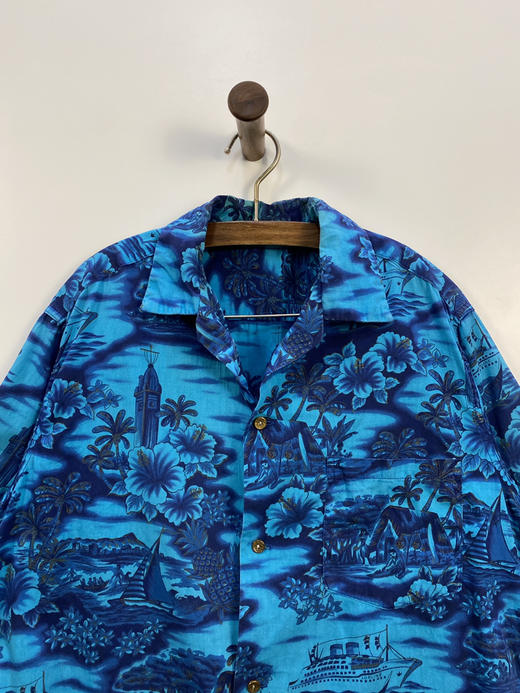 正宗 80年代 Vintage 夏威夷制 传统金属扣 夏威夷衫_HWIS(M) 商品图0