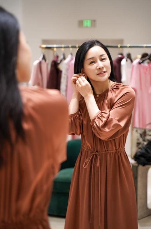 【环保真丝】Laurel23春夏防晒桑蚕丝插肩连衣裙LWL342Y04900 商品图4