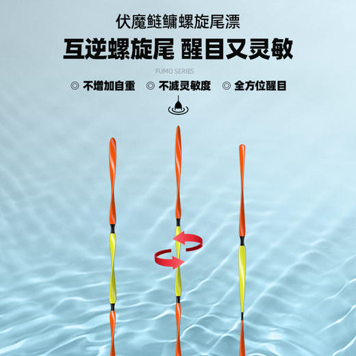 伏魔鲢鳙螺旋尾浮漂 商品图1