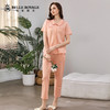 新款睡衣女优质面料小翻领短袖长裤夏季家居服套装JJT9917 商品缩略图4