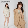 oldcolour夏季新款通勤气质宽松洋气时尚西装马夹女O22032245 商品缩略图3