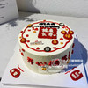健康满满—祝寿祝福语手绘生日蛋糕 商品缩略图0