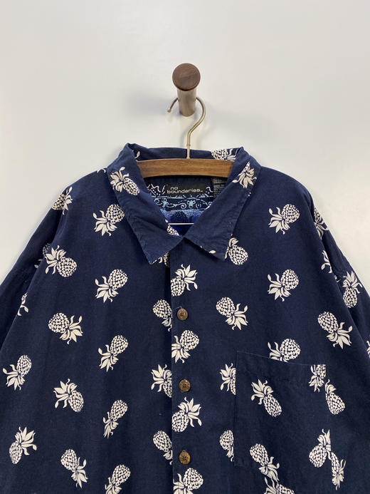 90年代 Vintage no boundaries 高克重 夏威夷衫_HWIS(3XL) 商品图0