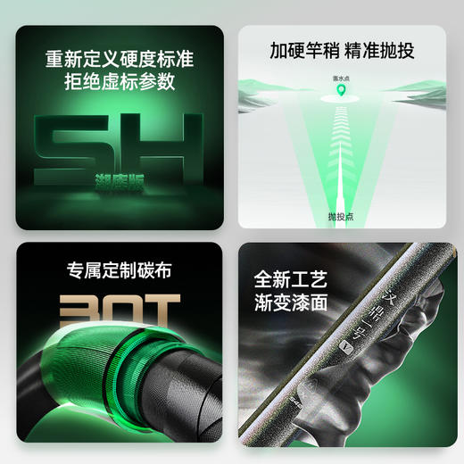 汉鼎一号5代大综合鱼竿超硬鲫鱼手竿 商品图3