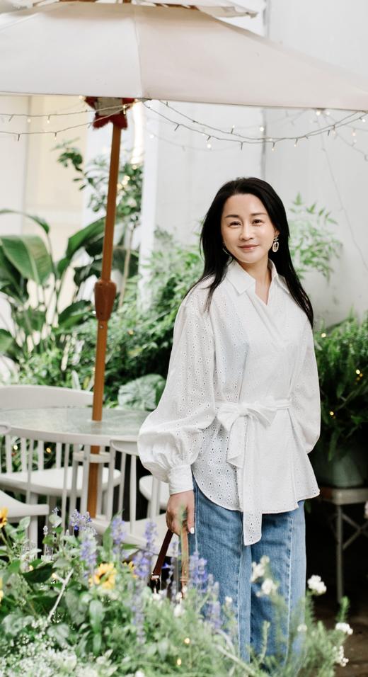 Laurel23春夏 随心叠片系扣收腰衬衫LWL342C03900 商品图1