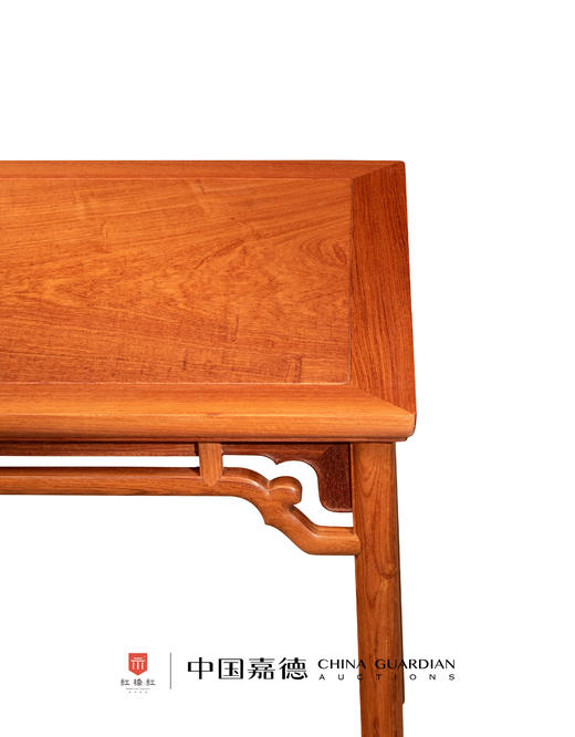 红桥红  家具严选  缅甸花梨（大果紫檀）【62 云纹罗锅枨 方桌】 商品图3