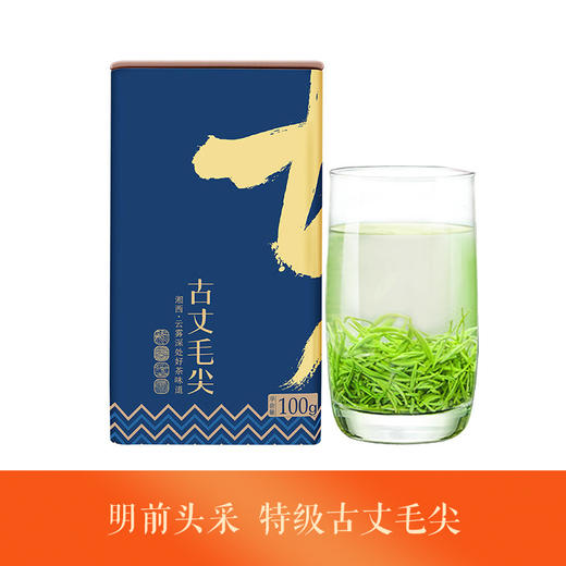 绿茶 | 潇湘 【2025年新茶】 明前头采特级 古丈毛尖100g 商品图0