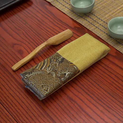 新中式茶席棉麻茶巾吸水茶桌布禅意茶垫 商品图5