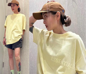 全新系列 FOG Essentials 23春夏短袖T恤-鹅黄色