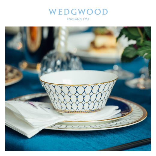 【WEDGWOOD】威基伍德 金粉年华谷物/色拉碗 骨瓷碗单个欧式餐具 商品图3