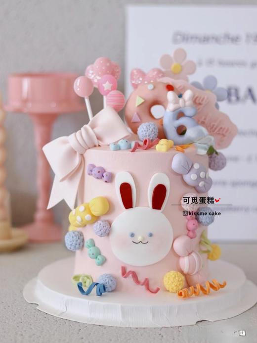 甜甜圈小兔（加高款） 商品图0