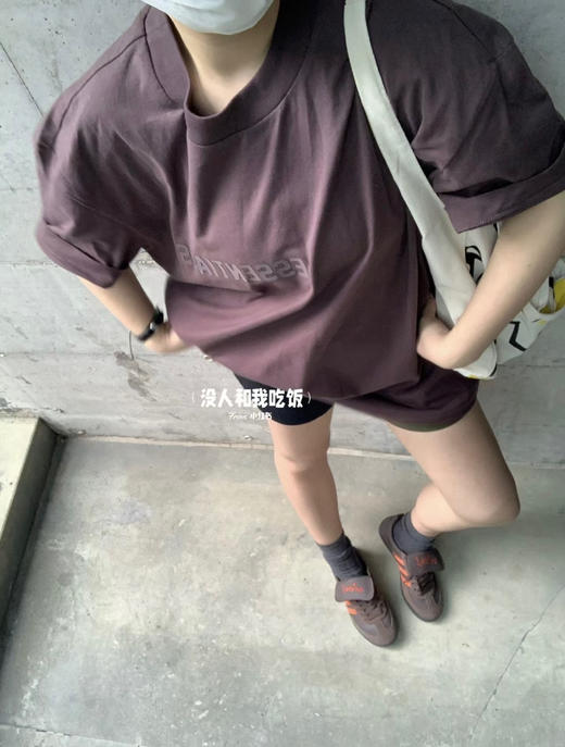 全新系列 FOG Essentials 23春夏短袖T恤-梅紫色 商品图0