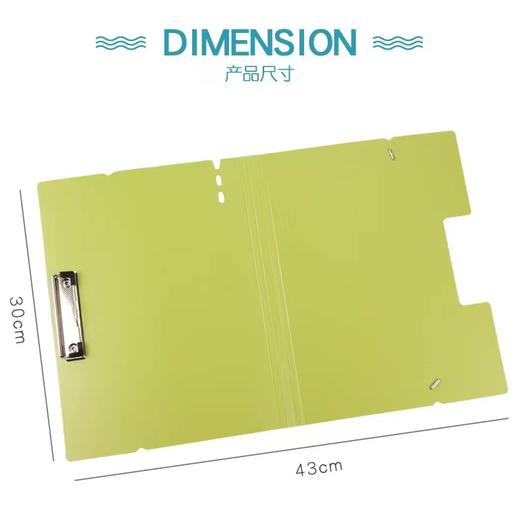 康百多层文件夹学生试卷夹收纳袋A3对折资料册卷子夹插页袋画册夹颜色随机1个 商品图3