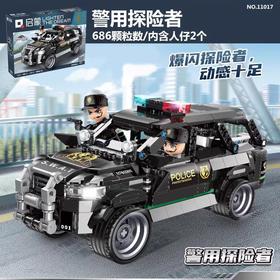 G-QM-11017  我的城市-警察 警用探险者