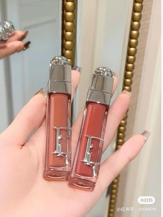 【国柜】Dior/迪奥新品浮雕唇蜜唇釉009 012 024 029 018 037奶茶色丰唇蜜6ml 商品图4