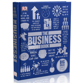 英文原版 DK 商学百科图解 The Business Book DK 人类的思想百科丛书 全彩精装 Big Ideas Simply Explained DK 百科系列