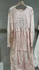 Anaak - Chitra Long Sleeves Maxi Dress - Pale Pink Jamdani -  女装  - 连身裙 - 粉色 商品缩略图0