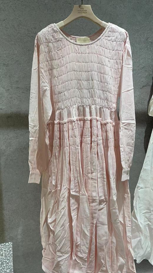 Anaak - Chitra Long Sleeves Maxi Dress - Pale Pink Jamdani -  女装  - 连身裙 - 粉色 商品图0