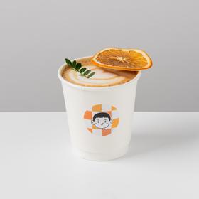 饮品 橘皮拿铁