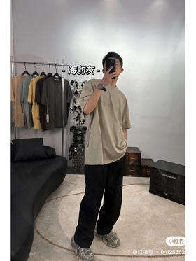 全新系列 FOG Essentials 23春夏短袖T恤-海豹灰