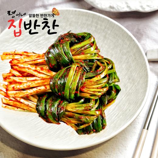 玲儿家小菜 葱泡菜500g 령이네반찬 파김치500g 商品图0