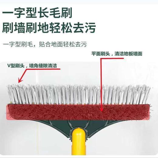 地缝刷洗地刷地刷子浴室洗墙瓷砖清洁长柄厕所无死角卫生间地板刷 商品图6