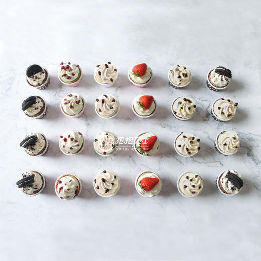 巴黎铁塔——（24杯小cupcake/5种口味/24个勺子） 商品图1