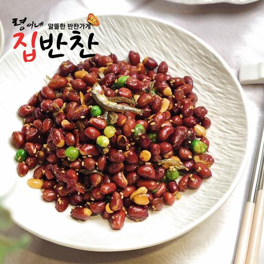 玲儿家小菜 炒花生500g 령이네반찬 땅콩볶음500g 商品图0