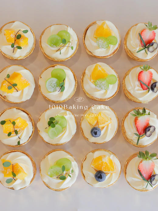 「当季水果·cupcake纸杯蛋糕·12个装」北海道配方有内馅·100%动物奶油（提前24小时预订） 商品图4
