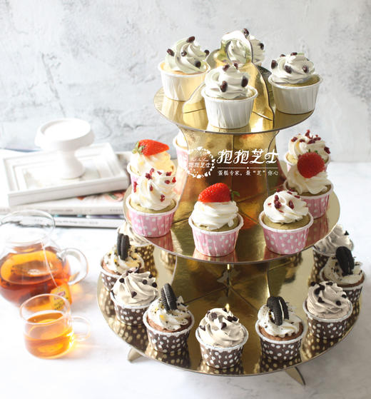 巴黎铁塔——（24杯小cupcake/5种口味/24个勺子） 商品图8