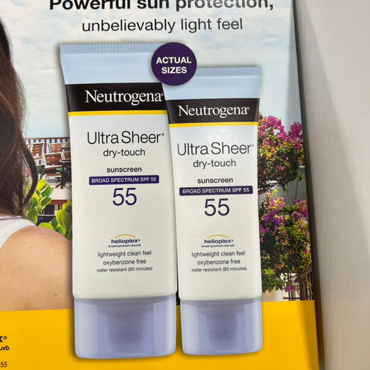 五一特价👉 不拆版发货！黑科技满满滴露得清蓝白防晒霜，美国🇺🇸直邮平价220元/2支装 商品图2