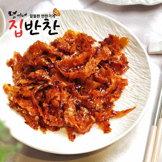 玲儿家小菜 拌豆皮500g 령이네반찬 인조고기무침500g 商品图0