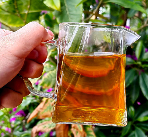 老客福利【仅剩不足两件】【2017年老曼峨头春古树纯料甜茶】古掌柜封存饼；严选95号茶农岩三儿加古茶园内一口纯料；357g/饼；限量分享茶友【每个id限购3份】 商品图6