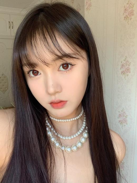 summerbaby旗下·  天使冰蓝&兔兔红  白狮参考着色中等直径   月抛 2片 商品图8