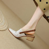夏季新款，粗跟复古包头凉鞋LD-6344 商品缩略图1