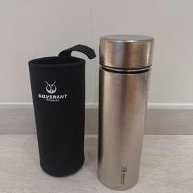 B-71603T 银蚁户外 保温杯 400ml 钛晶款