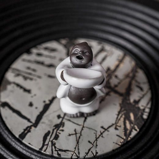 成艺 茶童茶宠 哥窑汝窑可养小茶宠茶台桌摆件 个性创意茶玩 茶馆软装小饰品 商品图1