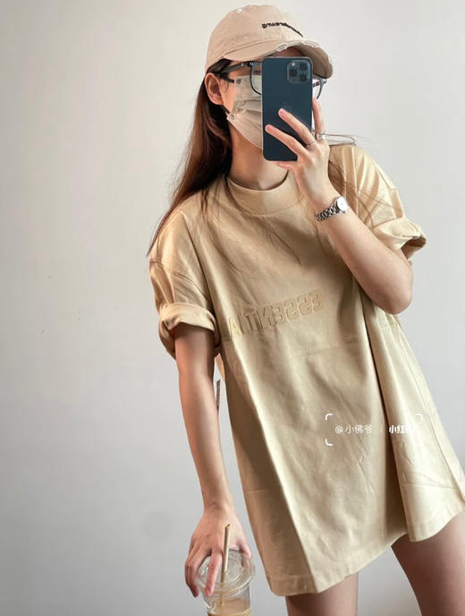 全新系列 FOG Essentials 23春夏短袖T恤-沙白色 商品图0