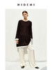 HIDEMI 假两件拼接慵懒针织极简廓形薄款上衣 商品缩略图3
