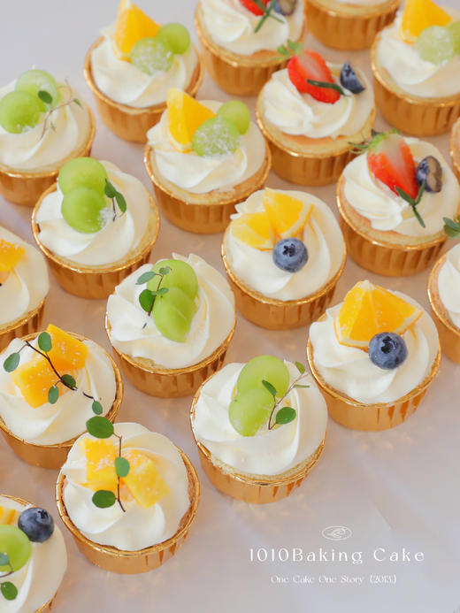 「当季水果·cupcake纸杯蛋糕·12个装」北海道配方有内馅·100%动物奶油（提前24小时预订） 商品图7