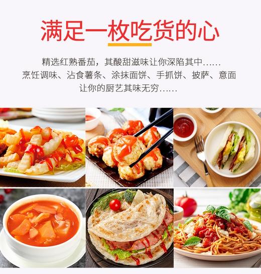 1kg 百利 番茄沙司 番茄酱披萨汉堡寿司薯条炸鸡蘸酱烹饪酱料 商品图3