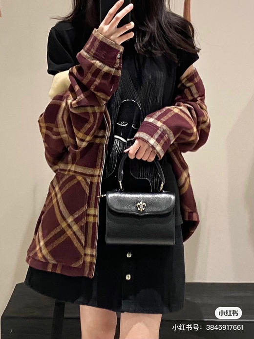 克罗心手提包 -黑色 商品图4