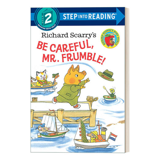英文原版 Step Into Reading 2 - Richard Scarry's Be Careful  Mr. Frumble! 斯凯瑞系列 英文版 进口英语原版书籍 商品图0