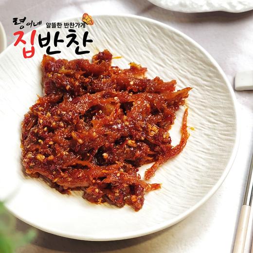 玲儿小菜 拌沙参500g 령이네반찬 더덕무침500g 商品图0