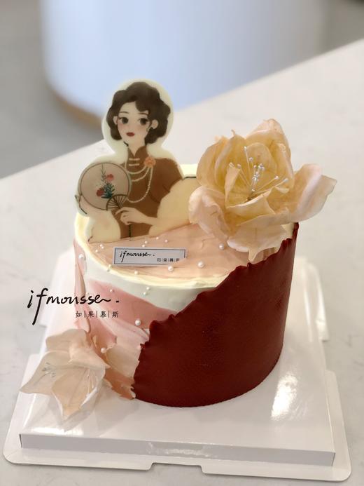 「母亲节」复古女神——旗袍妈妈 糖花需要提前3天预定 商品图0