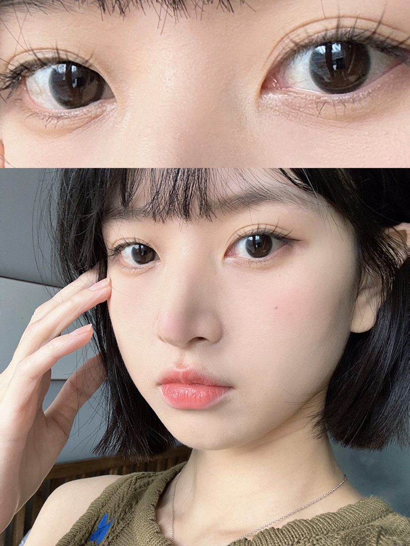 心机自然款丨小韵黑·Springcon丨14.0mm（年抛/2片装)