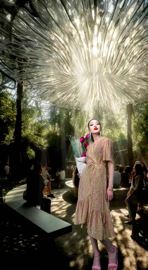 对位SQ6R3Y_真丝裙_ZK 商品图0